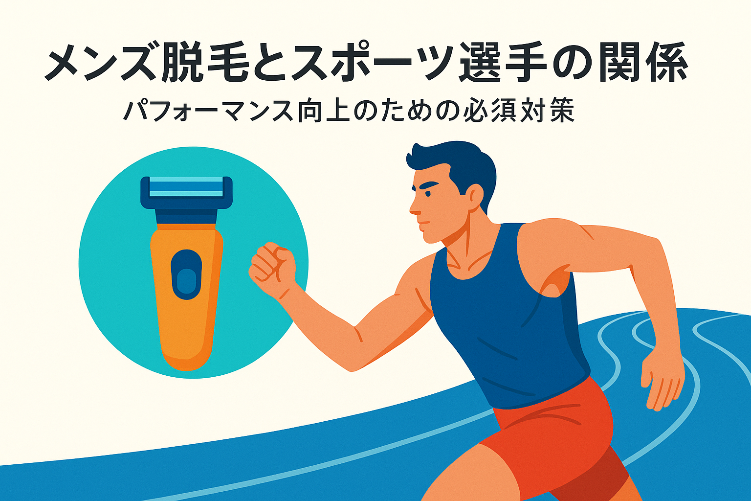 メンズ脱毛とスポーツ選手の関係：パフォーマンス向上のための必須対策