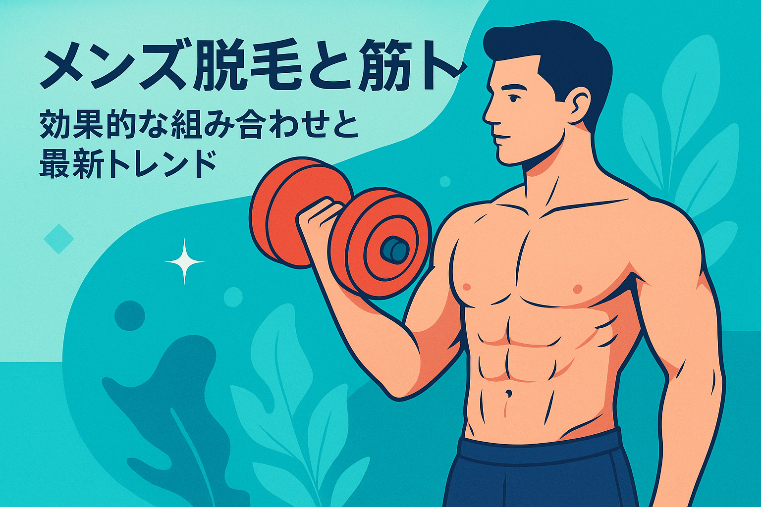 メンズ脱毛と筋トレの相性：効果的な組み合わせと最新トレンド